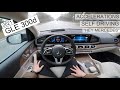 2021 Mercedes GLE 300d - accelerations, "Hey Mercedes", Self driving - POV drive [4K]