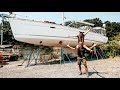 Salvage sailboat auction  how much it cost was it worth it qa  expedition evans 45