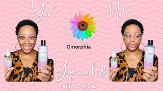 Omorphia Yoni wash and oil review!!! What’s it giving??? 👀 #blackowned