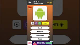 Quiz Logo Game 2021, Multiple Choice Edition | Android Gameplay 1005 screenshot 2