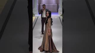 #Sarahkhan ramp walk with beautiful song