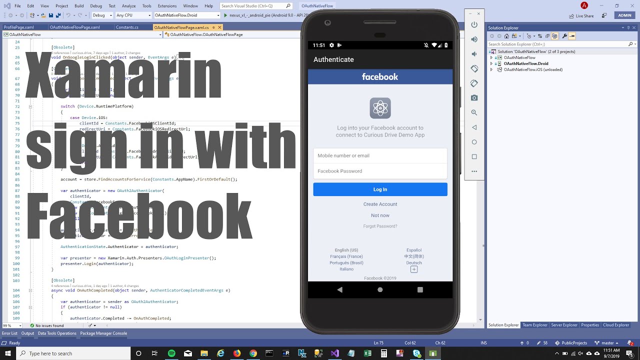 Social Media Authentication – Instagram login in Xamarin Forms - Xamboy