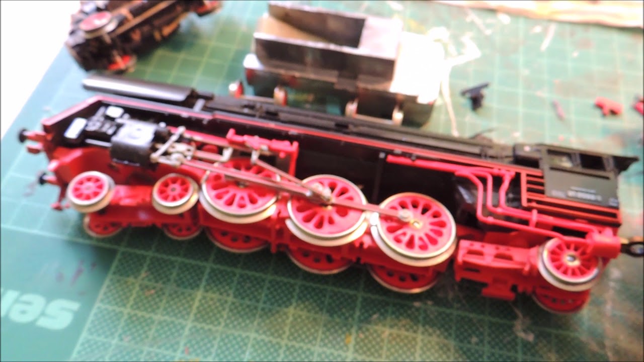 Einbau einer neuen Motor-,  Getriebeeinheit in eine alte Piko 01