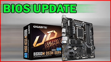 GIGABYTE B660M DS3H DDR4 BIOS UPDATE