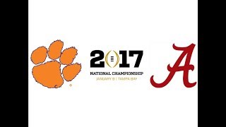 2017 CFP National Championship, #2 Clemson vs #1 Alabama (Highlights)