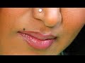 Bhuvaneswari (actress) with Nose Pin Lips Closeup
