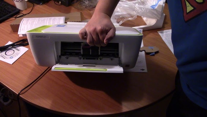 HP DeskJet 2130 All-in-One Printer unboxing,installation and configuration  - YouTube