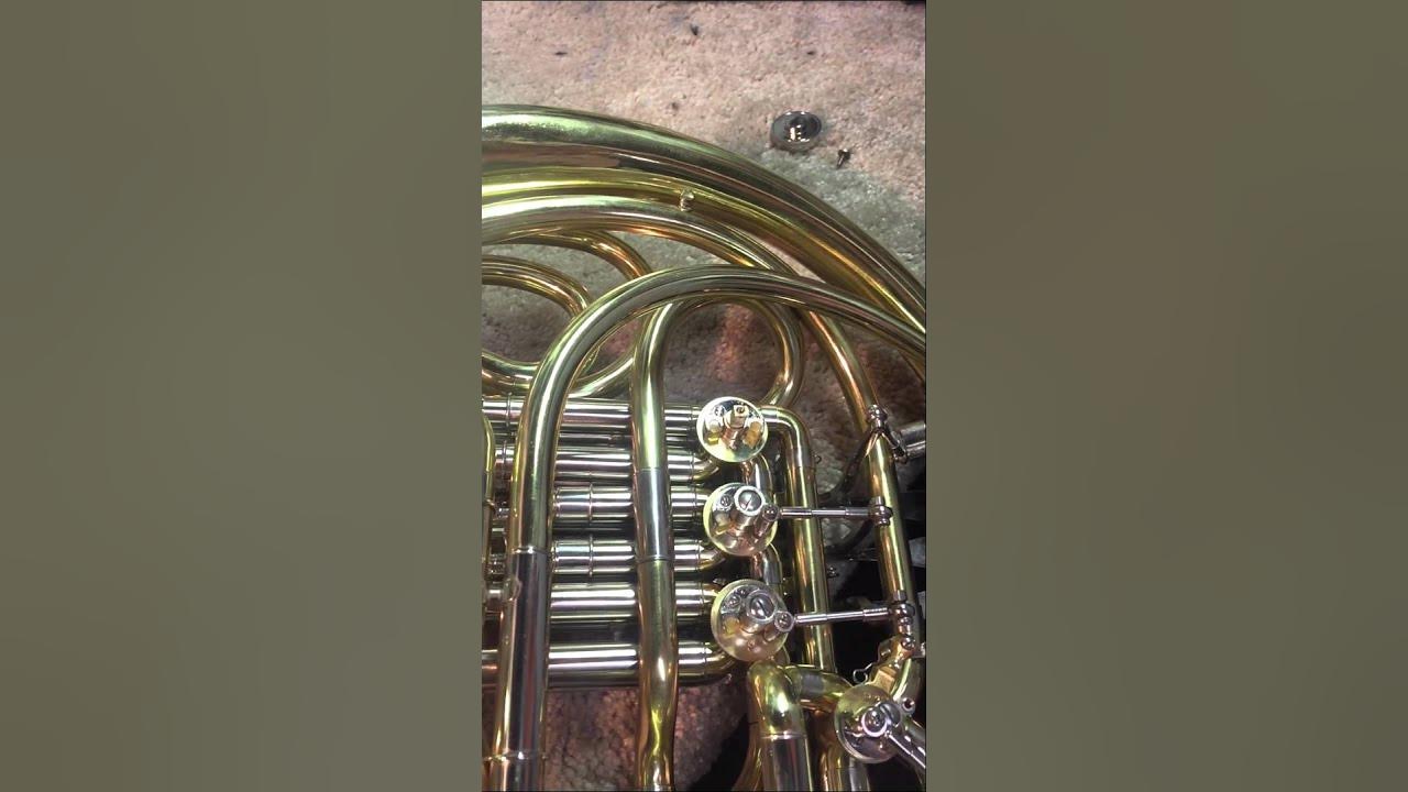 French Horn Valve disassemble YouTube
