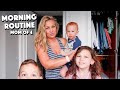 MORNING ROUTINE WITH 4 KIDS & 6 DOGS!