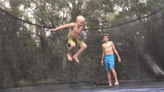 awesome tramp session with my brother!!