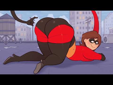 ELASTIGIRL BIG BUTT ANIMATION BY RIDICULOUSCAKE