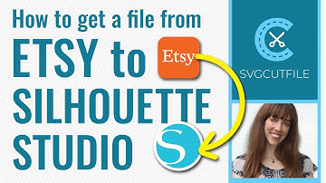 How to Get a File from Etsy to Silhouette Studio with a Mac Computer
