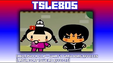 [REQ.] Pucca Clip - What’s Garu Doing? Effects [Nature Cat is Weird Effects]