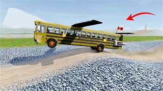 Airplane bus,flying bus, flying school bus,school bus,beamng crashes,crashes,2024,ronaldo,messi,cars
