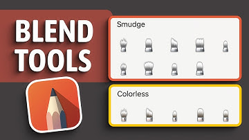 Smudge VS Colorless Brushes | Understanding Blend Tools (Autodesk Sketchbook)