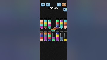 Water Color Sort Level 484 Walkthrough Solution iOS/Android