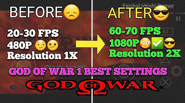 god of war 1 best settings AetherSX2 Emulator Android