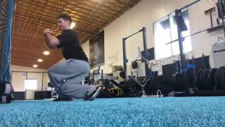 Dynamic Warm Up - Crossover Lunge
