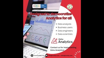 Zoho Analytics for all users #zohoanalytics #datavisualization #analyticsforall #zohopartner