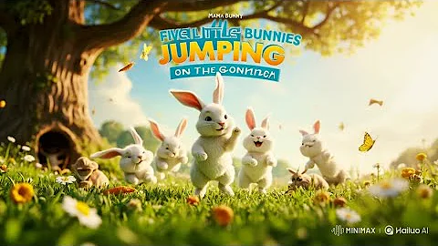 Number Song | Five Little Bunnies + More Baby Songs | Beep Beep Nursery Rhymes