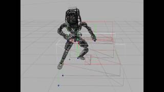 Complete car egress simulation without using tools