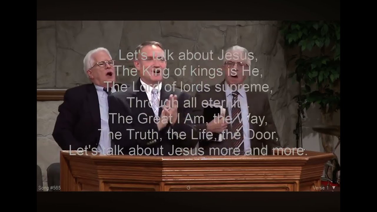Watch LETS TALK ABOUT JESUS - Lovely Classic Gospel Song - With Lyrics, and in Descriptions on YouTube Watch LETS TALK ABOUT JESUS - Lovely Classic Gospel Song - With Lyrics, and in Descriptions on YouTube