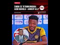 SIMBA SC ITAMKUMBUKA AISHI MANULA AHMED ALLY SIMBA SC ITAMKUMBUKA AISHI MANULA AHMED ALLY