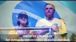 JAIR BOLSONARO - Poesia 'GRITO DE LIBERDADE' by Vlad Paganini com Canção Hino Nacional