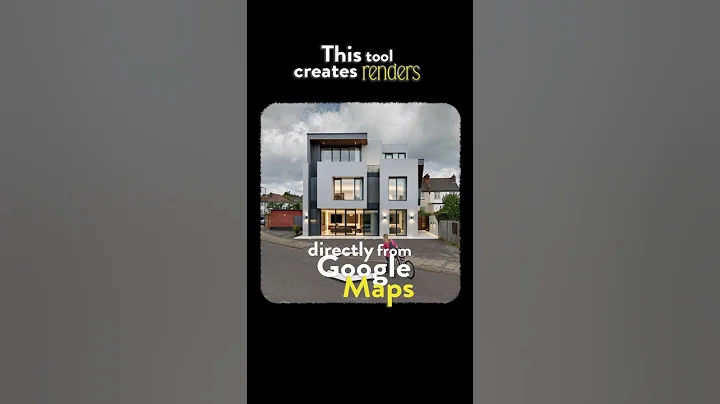 Create renders from Google Maps with AI | Rendair 🔥 #architecture