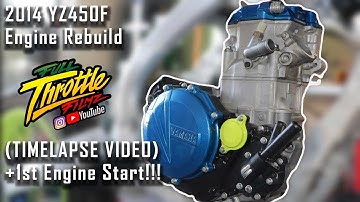 (Timelapse) Beautiful 4-Stroke Engine Rebuild + 1st Start!