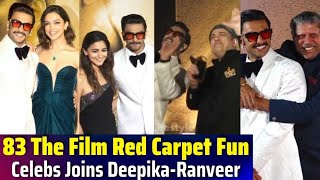 83 Red Carpet | NoraFatehi, AliaBhatt, AdnanSami And Other Celebs Joined | WATCH NOW