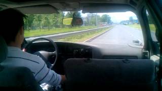 Opel Omega TURBO 500hp onboard city drift