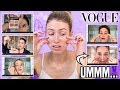 I Tried Following VOGUE Supermodels' BEAUTY SECRETS... what IS THIS?!