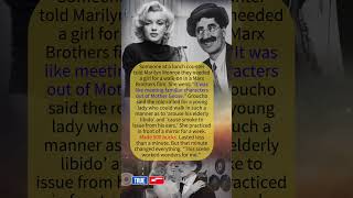 Marilyn Monroe Walked Through a Marx Brothers Film. It Made Her a Star
