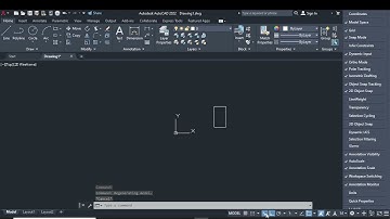 AutoCAD Dynamic Input Settings | Move to 0,0 Coordinate ORIGIN