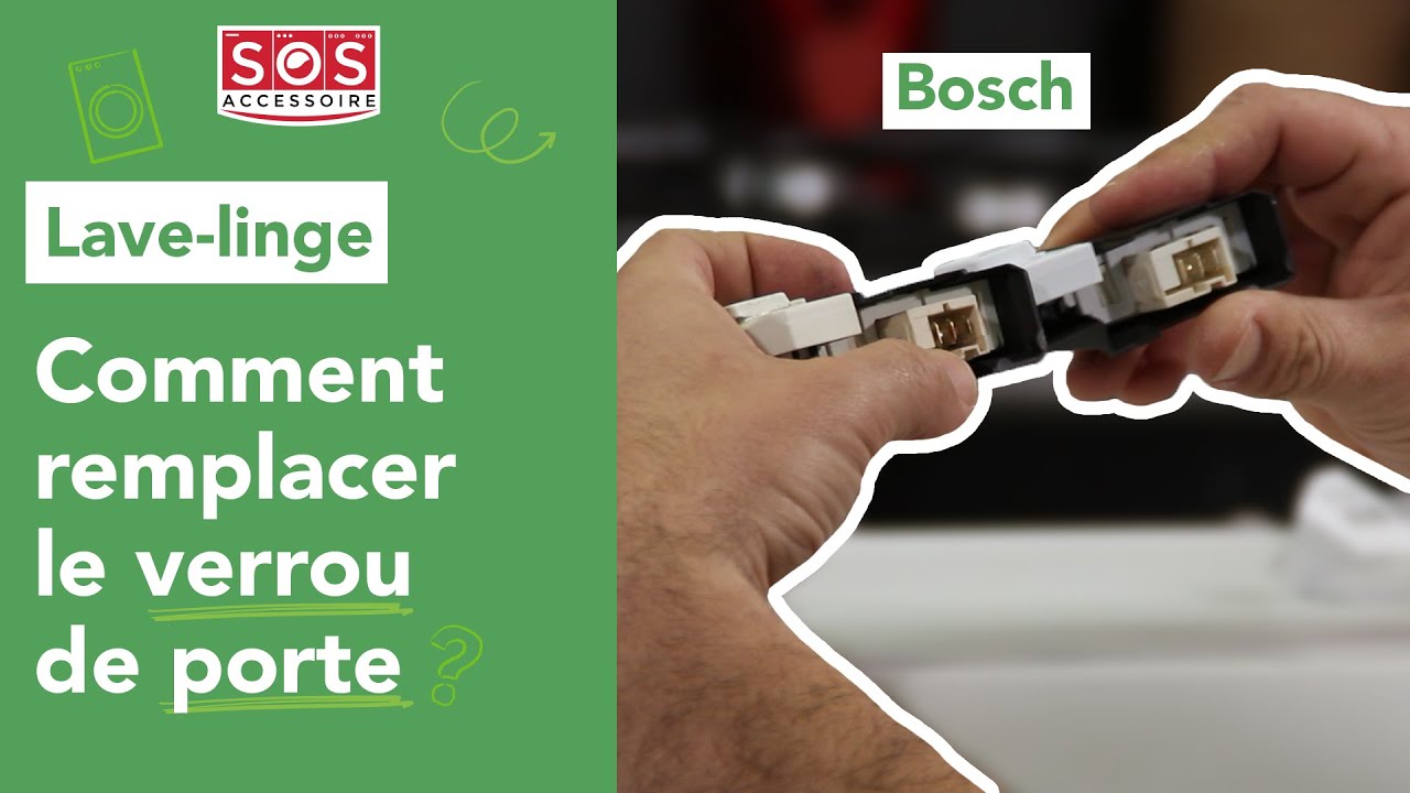 Sécurité De Porte (interrupteur) Pour Lave-linge Bosch - Réf 00633765, Neuf Sous Blister