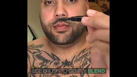 How to apply the Void Homme Beard Pencil to a shorter beard!