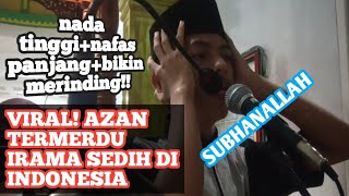 Masyaallah😭 | Azan termerdu irama sedih di indonesia