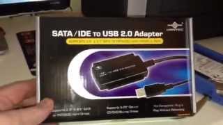 SATA/IDE USB Adapter, Hard Drive