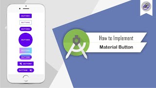 How to Implement Material Button in Android Studio | MaterialButton | Android Coding screenshot 4