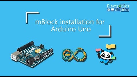 How to install mBlock for Arduino Uno
