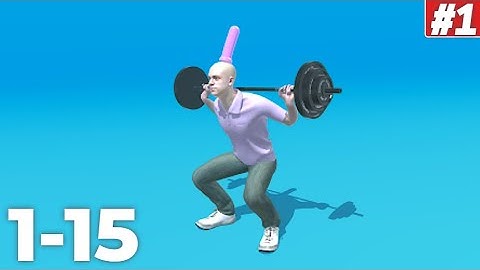 Sticky Flip Gameplay Walkthrough Level 1-10-15 iOS Android Noob vs Hack