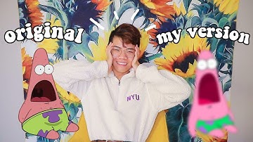 Trying to draw spongebob squarepants characters from memory