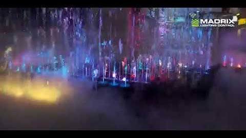 MADRIX @ 3D HydroMatrix from HB-Laser at Prolight + Sound 2019 in Frankfurt.