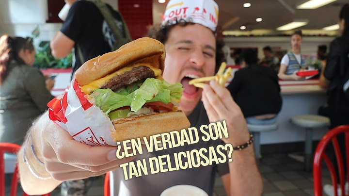 La gente se forma HORAS por estas hamburguesas 🍔 | In-N-Out 🇺🇸