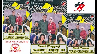 Live NEW BINTANG MUSIC Di Rumah Mas.SLAMET TONGGENG Pringapus - Dongko - Trengggalek