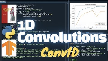 #Python | 1D Convolutions (aka Conv1D) | #convolutional #NeuralNetworks #DeepLearning