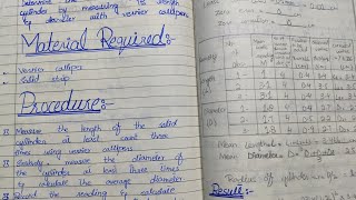 PHYSICS || CLASS 9 || Solved Practical Notebook📚 of Physics📐💡📏🔧