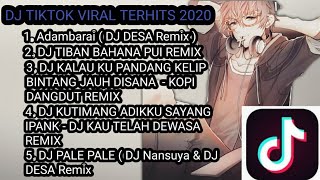 DJ TIKTOK VIRAL TERBARU | ADAMBARA DJ DESA REMIX TERBARU TIKTOK VIRAL TERHITS 2020