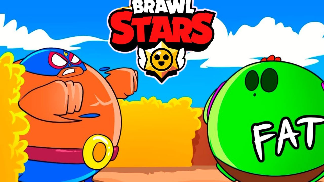 Brawlers Gorditos Animacion Graciosa Brawl Stars Youtube - video gracioso con personajes brawl stars